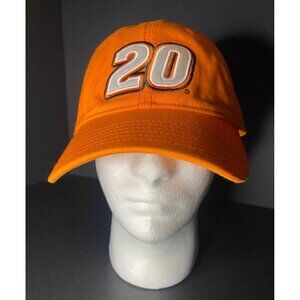 Tony Stewart #20 Home Depot Racing Cap Hat Orange NASCAR Strapback